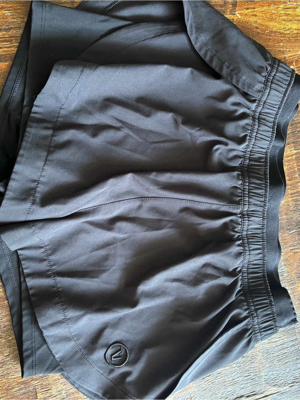 Black Vuori Athletic Shorts